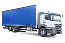 Car Hire Huyton - 26 Tonne Curtain Side Lorry - Truck hire Huyton